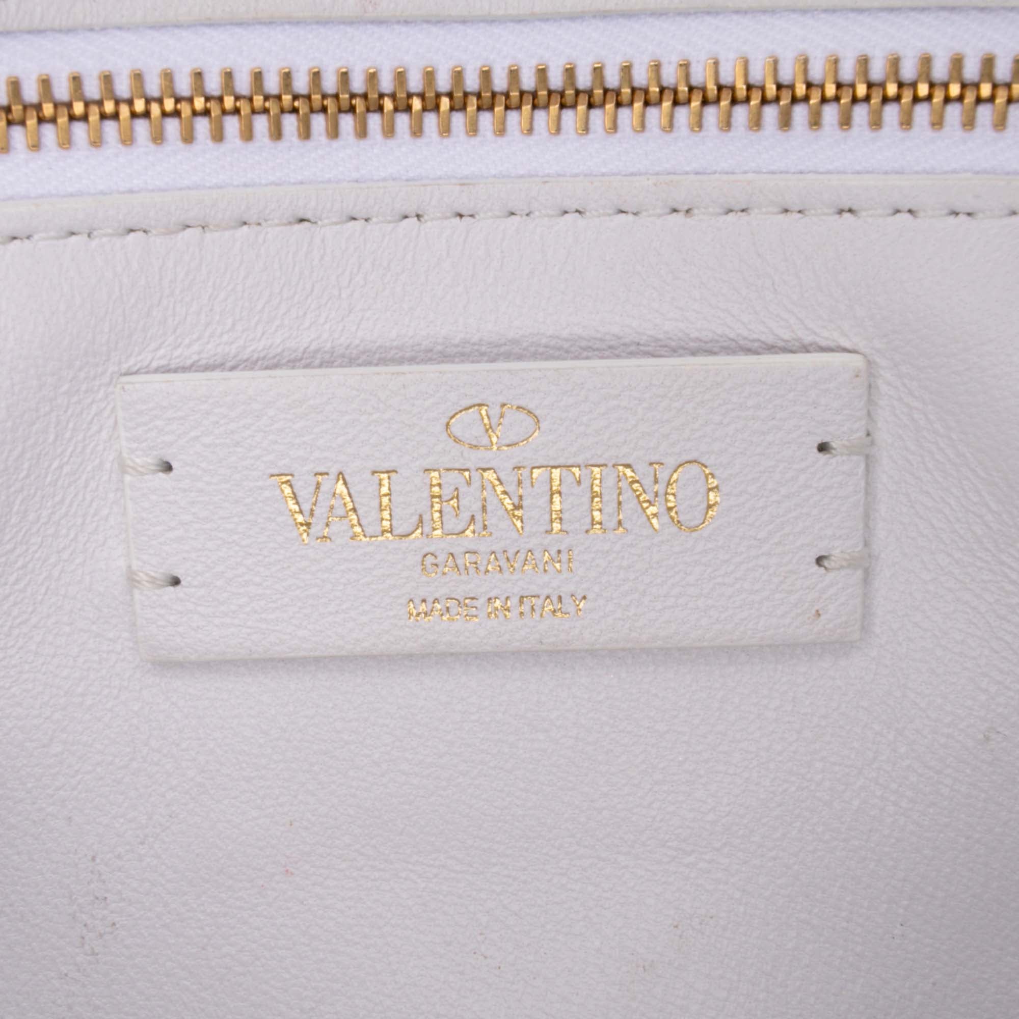 Medium PVC Roman Stud Satchel