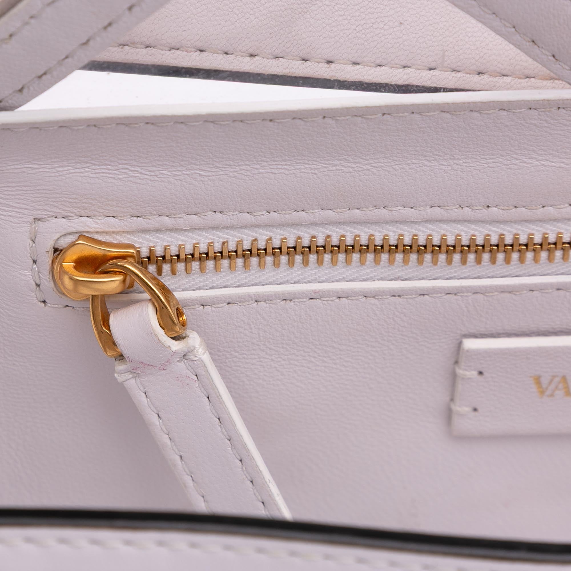 Medium PVC Roman Stud Satchel