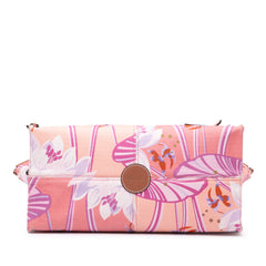 Paulas Ibiza Small Canvas Waterlily Print Cushion Tote