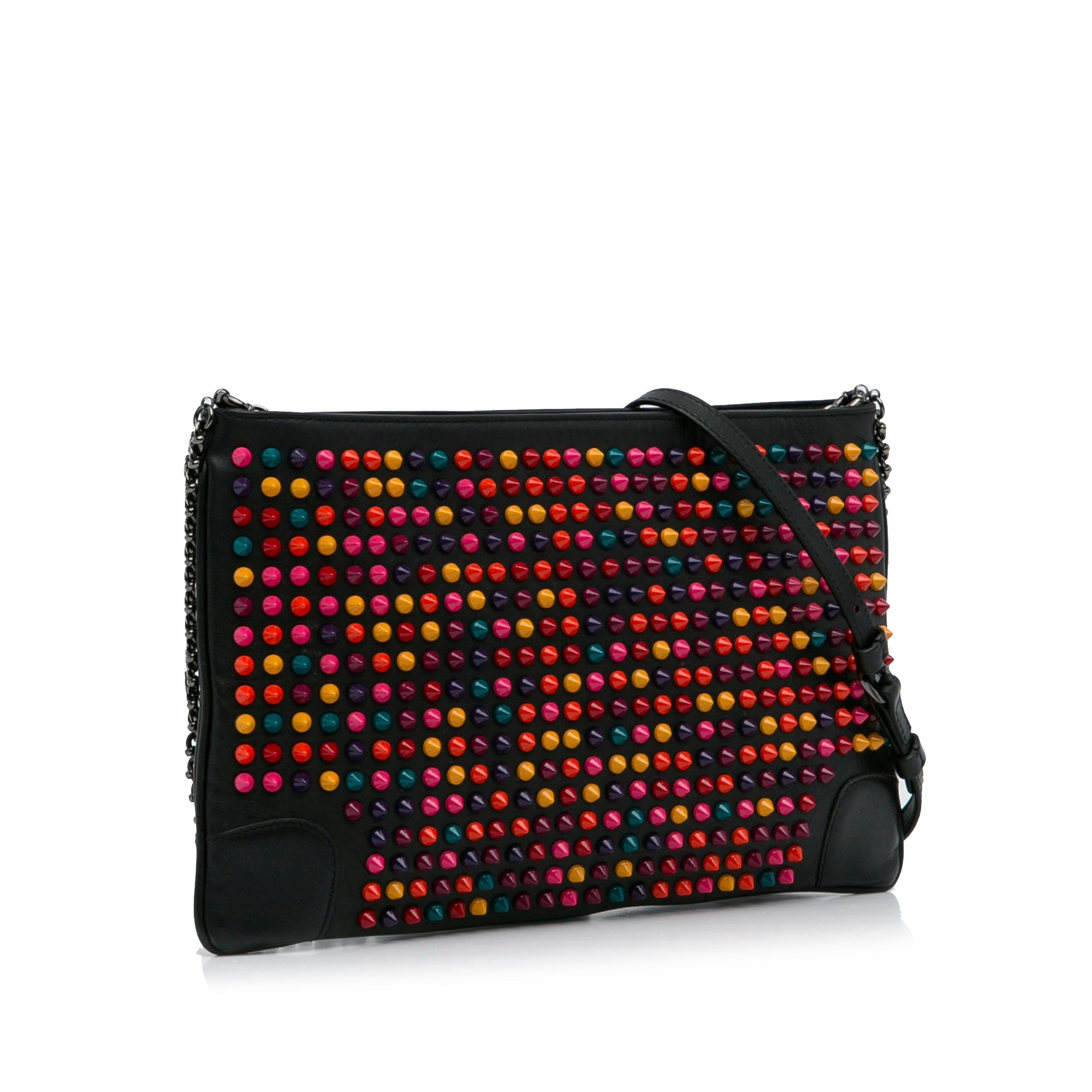 Studded Loubiposh Embellished Crossbody