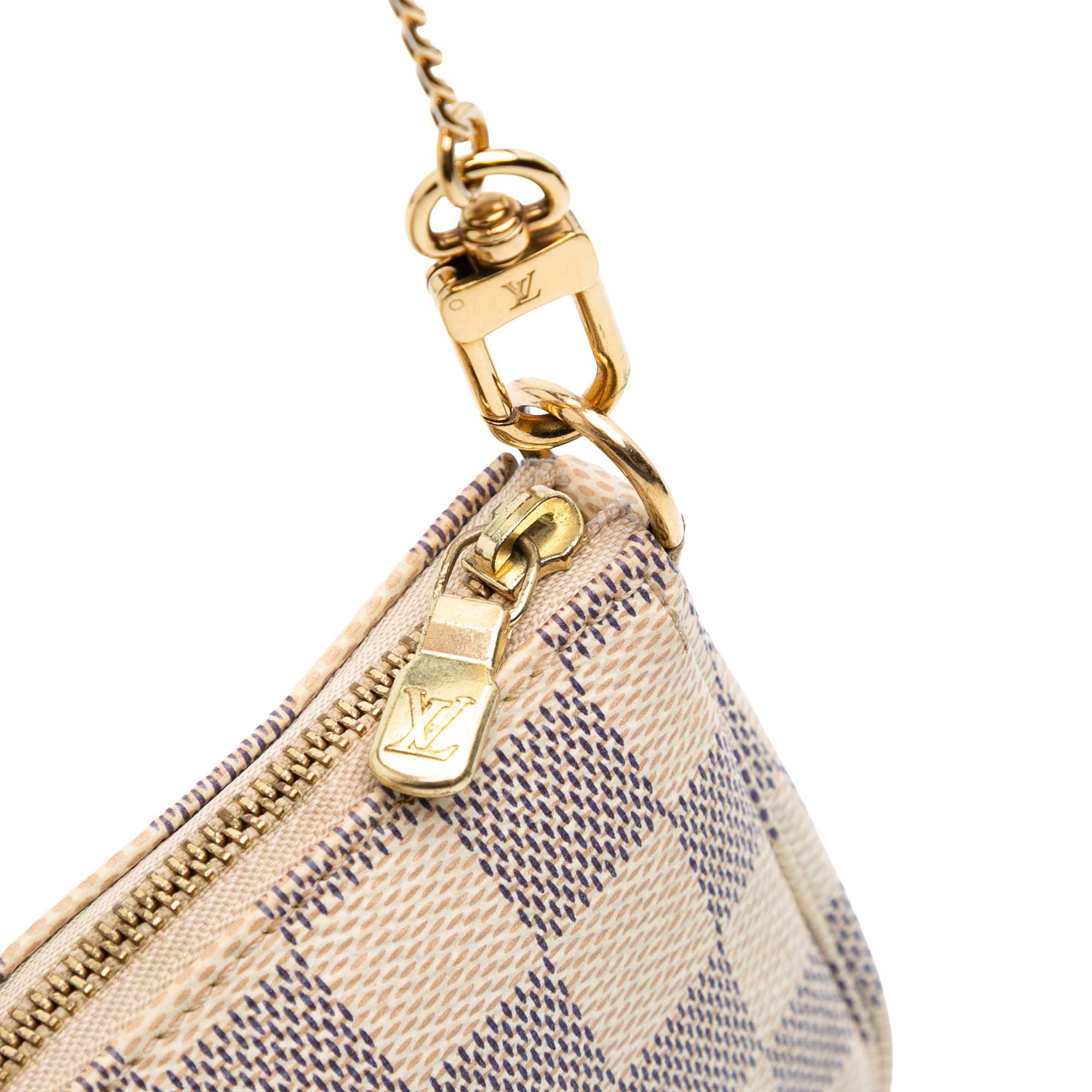 Damier Azur Mini Pochette Accessoires