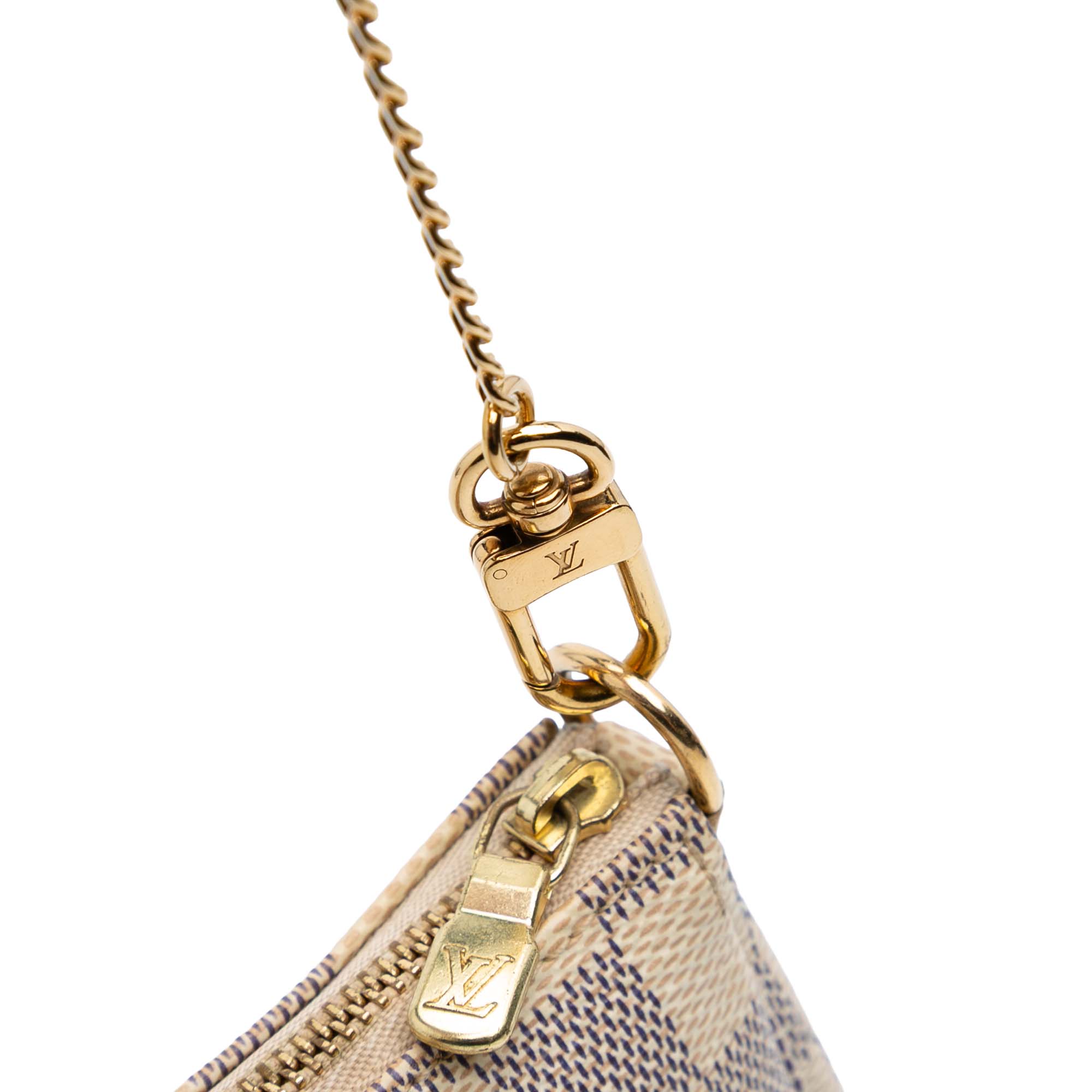 Damier Azur Mini Pochette Accessoires