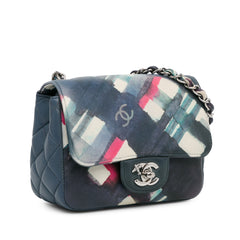 Mini Square Classic Calfskin Airline Flap