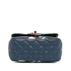 Mini Square Classic Calfskin Airline Flap
