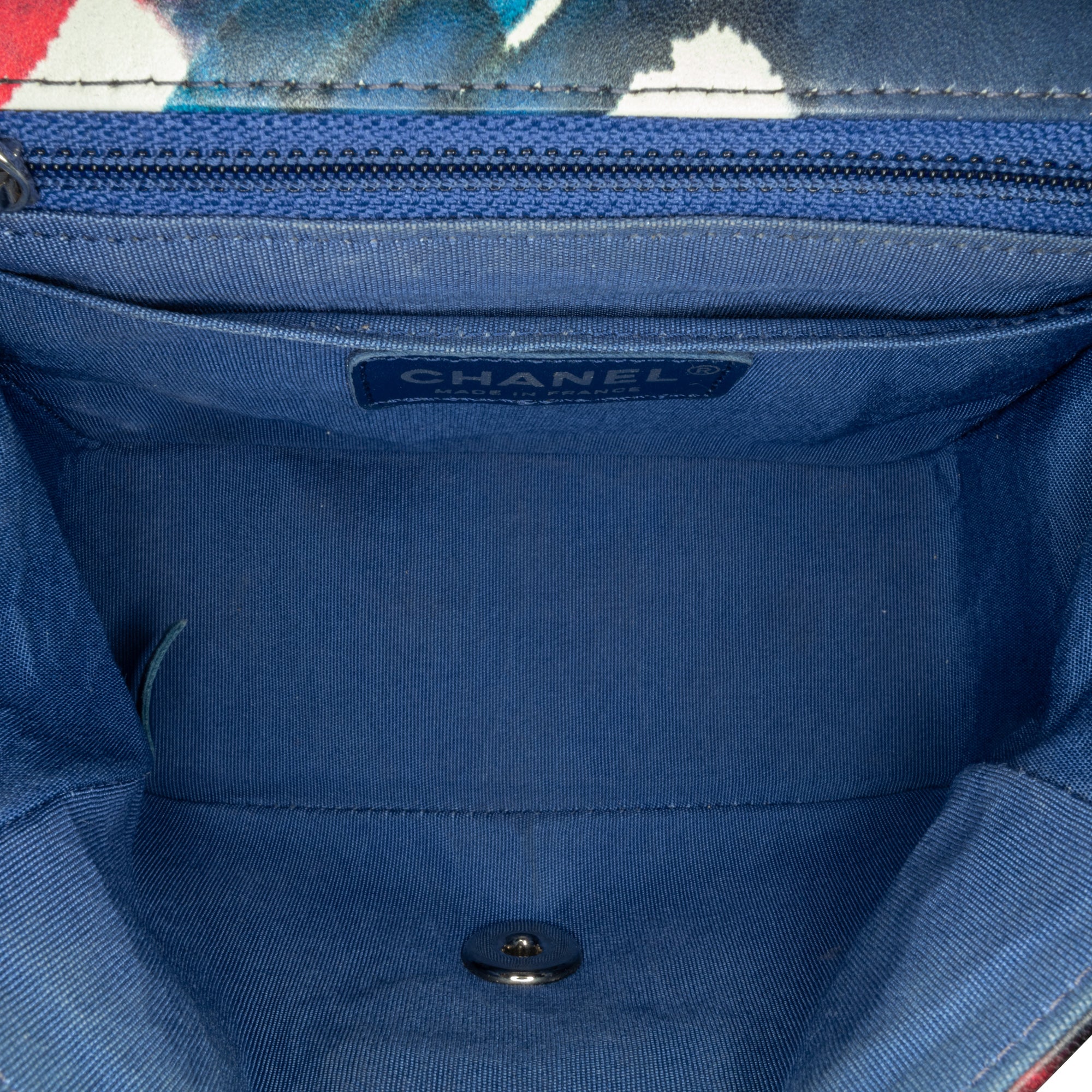 Mini Square Classic Calfskin Airline Flap