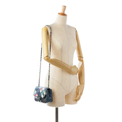 Mini Square Classic Calfskin Airline Flap