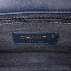 Small Lambskin Elegant Chain Single Flap