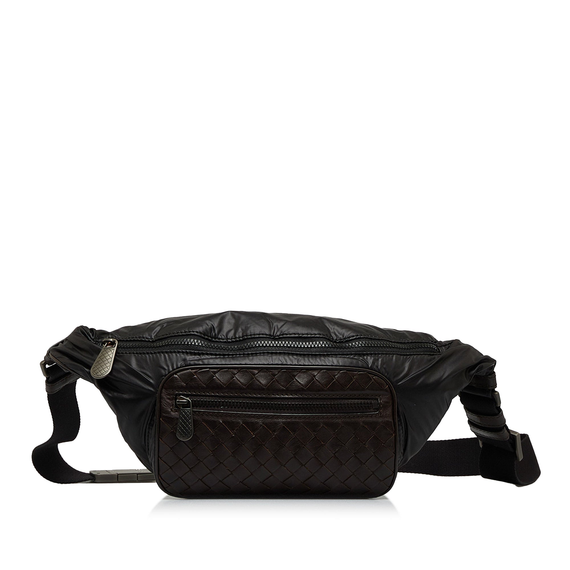 Intrecciato Nylon Belt Bag