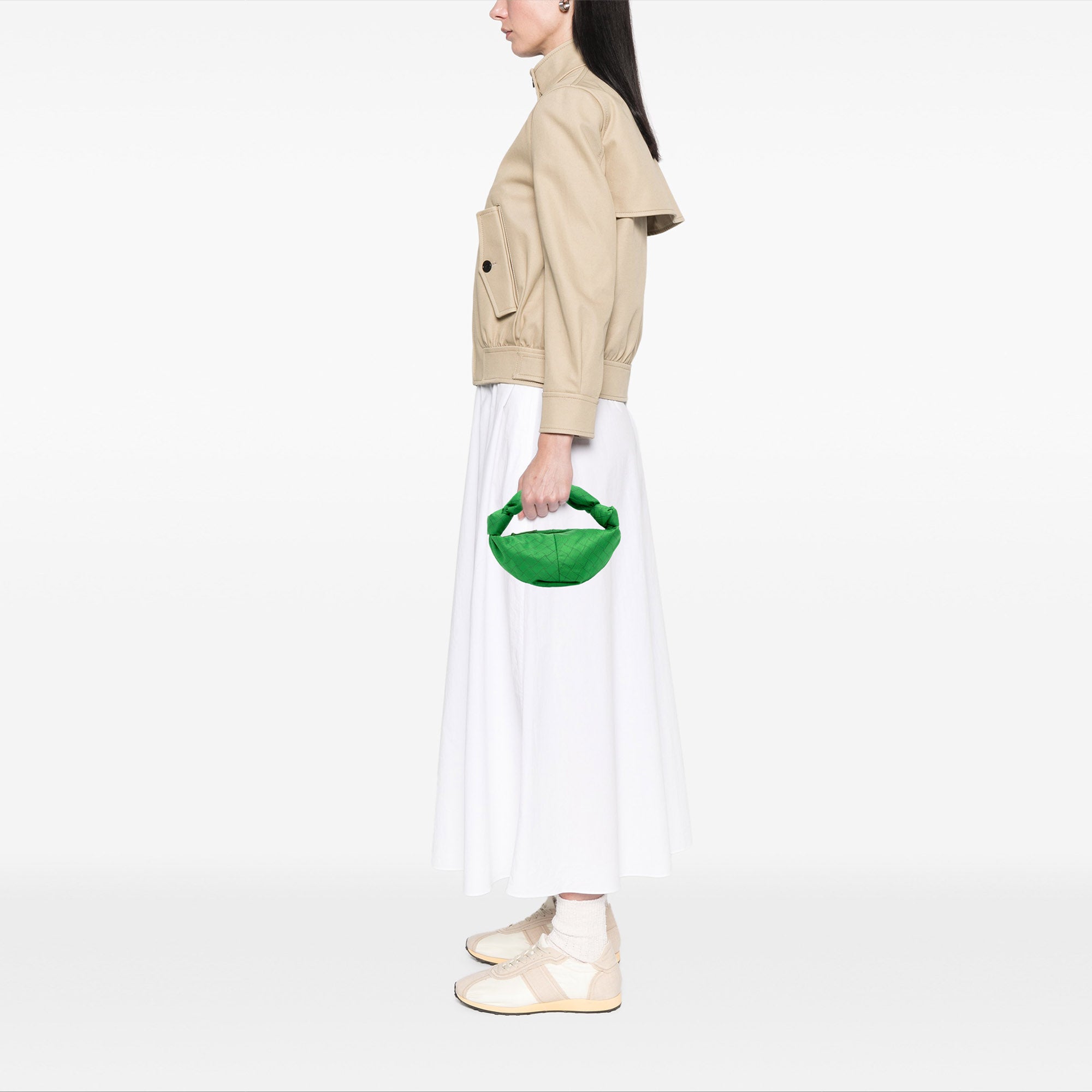 Mini Jacquard Intrecciato Double Knot Bag