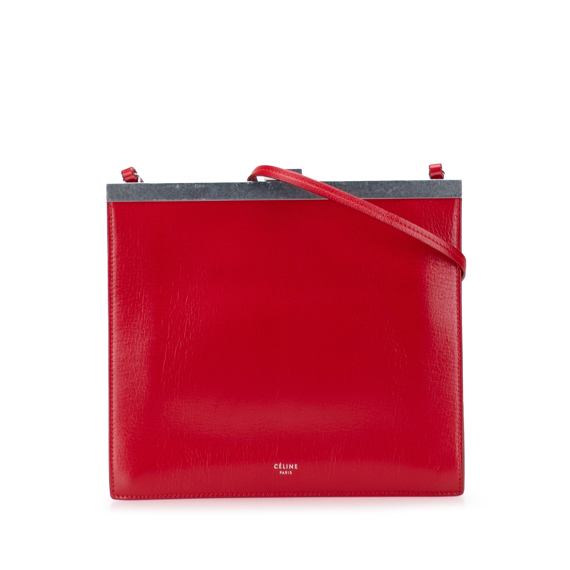 Mini Leather Clasp Crossbody