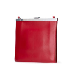 Mini Leather Clasp Crossbody