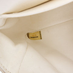 Mini Rectangular Classic Iridescent Lambskin Single Flap