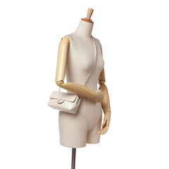 Mini Rectangular Classic Iridescent Lambskin Single Flap