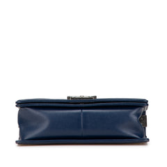 Medium Chevron Caviar Boy Flap