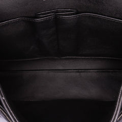 Medium Classic Striped Patent Double Flap
