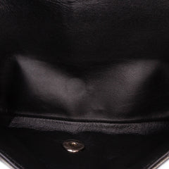 Medium Classic Striped Patent Double Flap