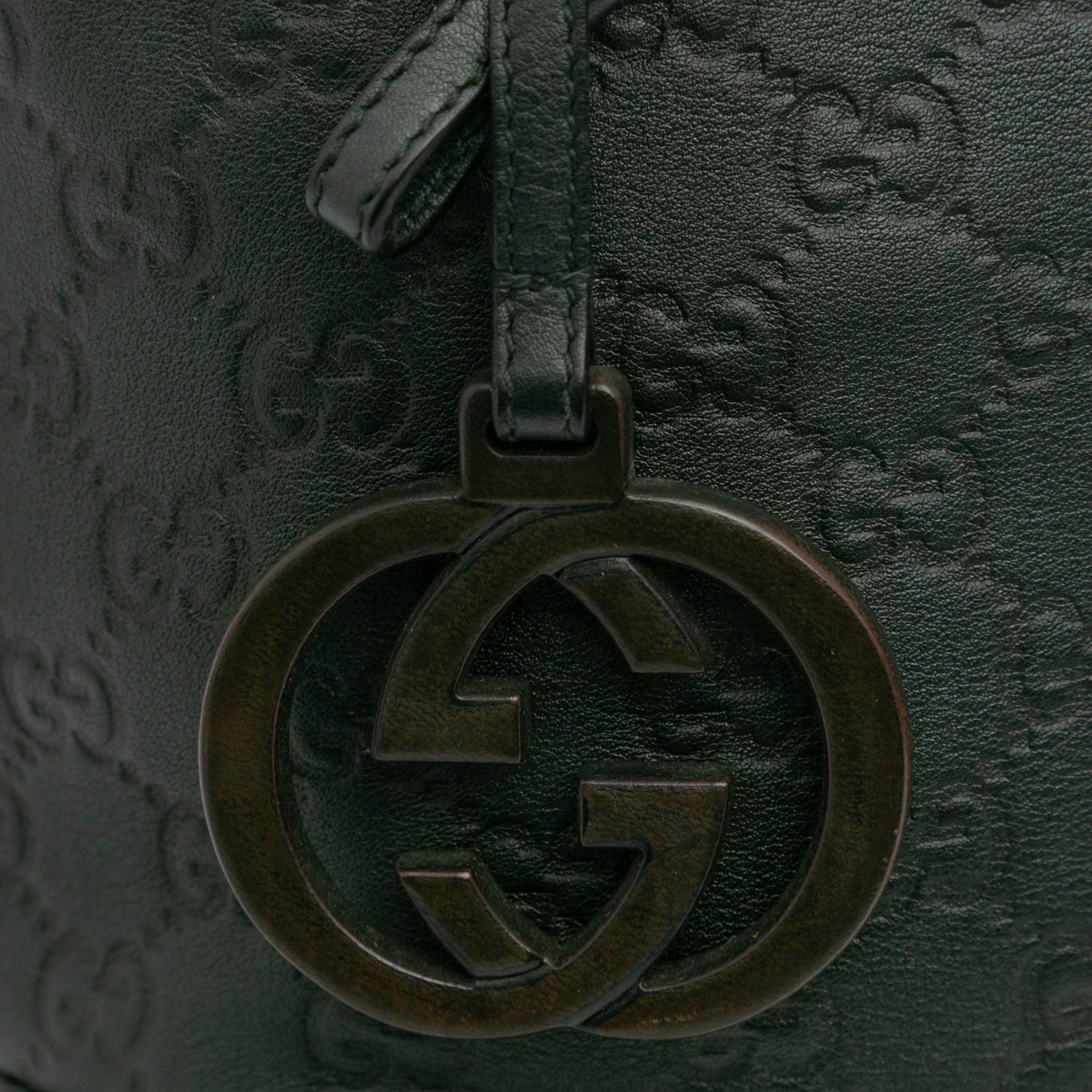 Medium Guccissima Charm Tote