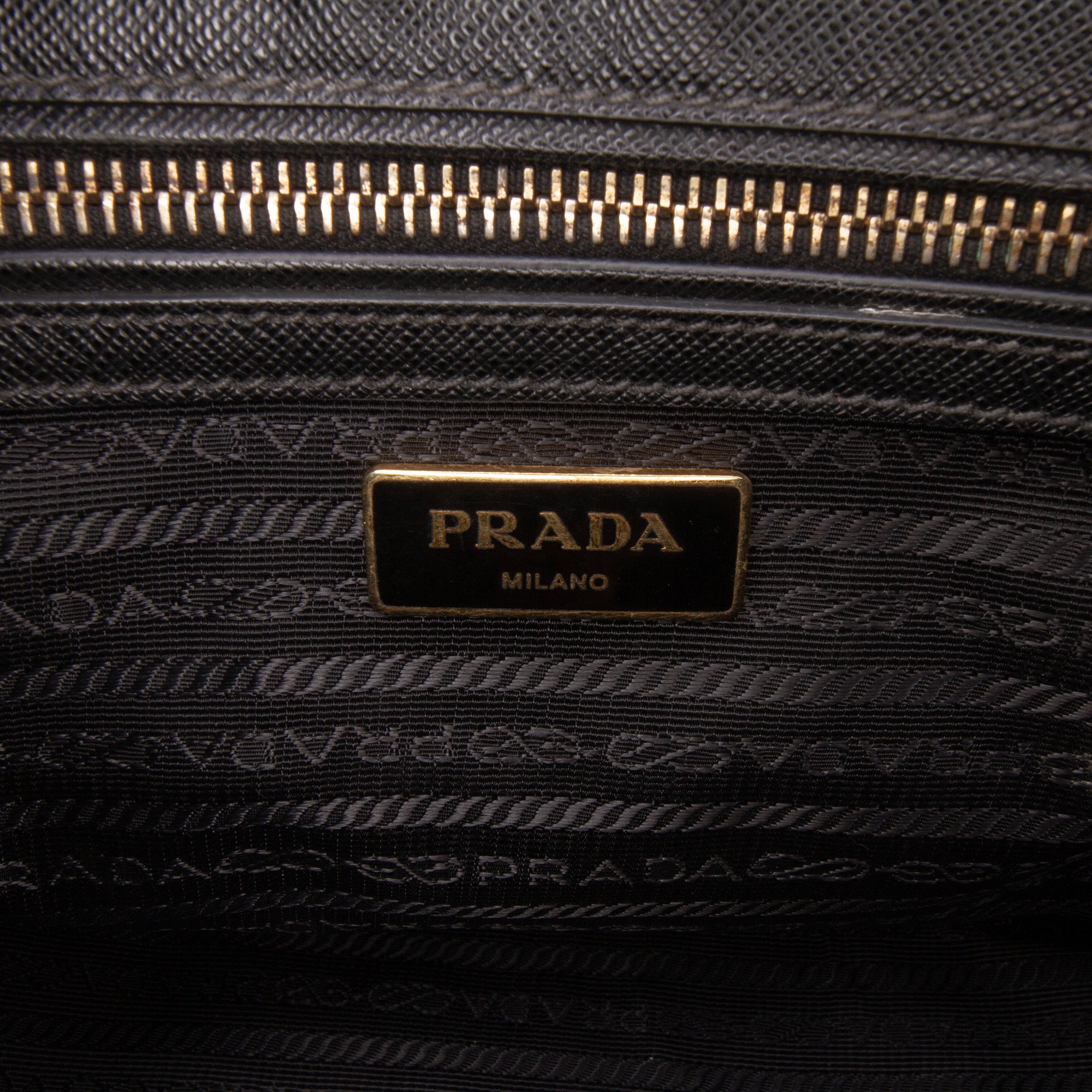 Small Saffiano Lux Galleria Double Zip Satchel