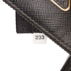 Small Saffiano Lux Galleria Double Zip Satchel
