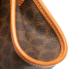 Macadam Coated Canvas Clutch