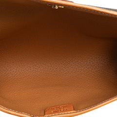 Macadam Coated Canvas Clutch