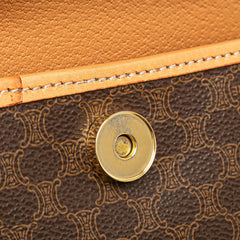 Macadam Coated Canvas Clutch