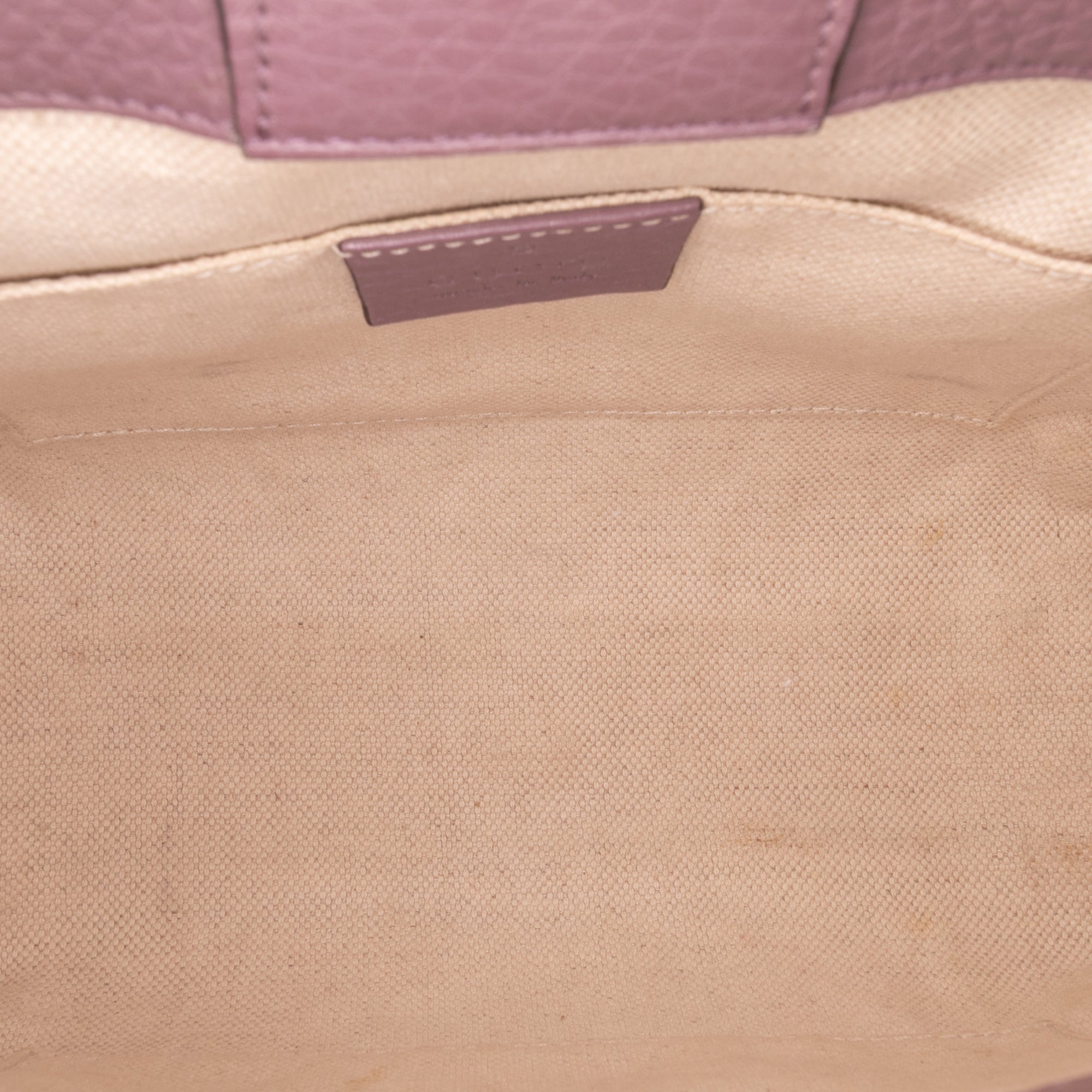 Mini Calfskin Bamboo Shopper Satchel