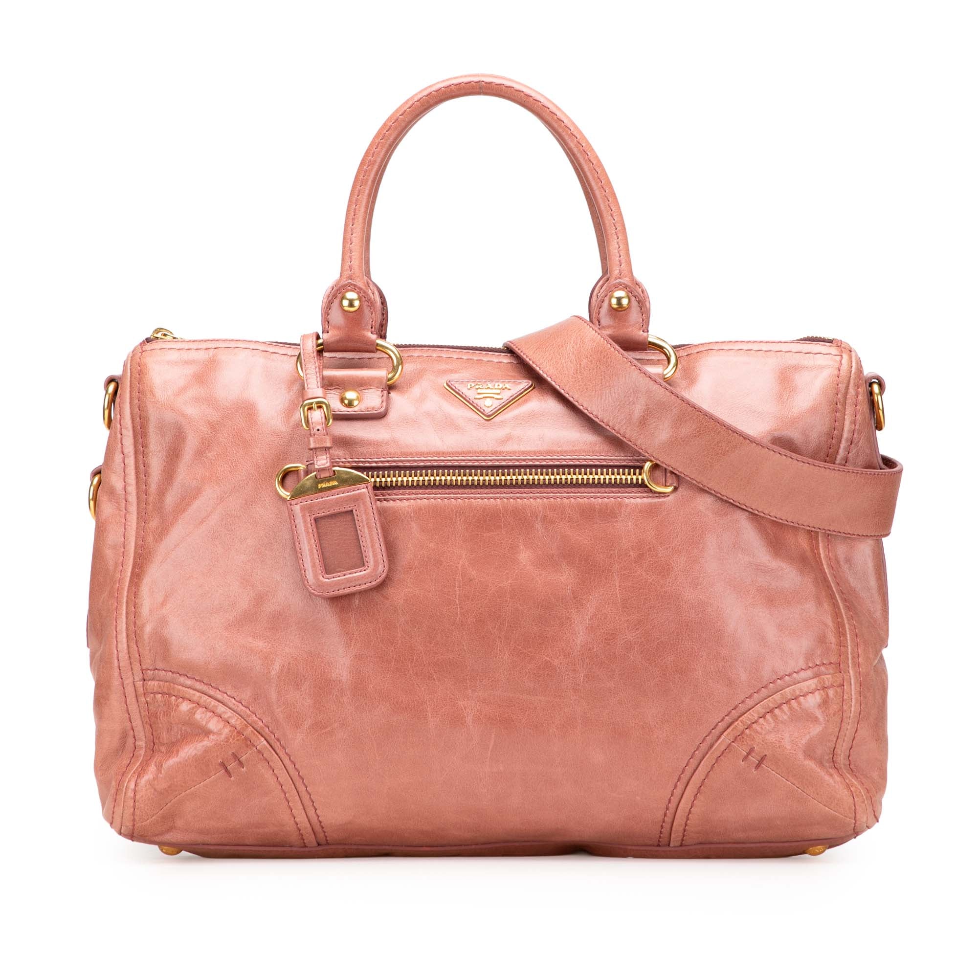 Vitello Shine Satchel