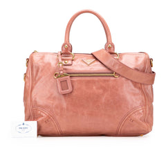 Vitello Shine Satchel