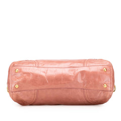 Vitello Shine Satchel