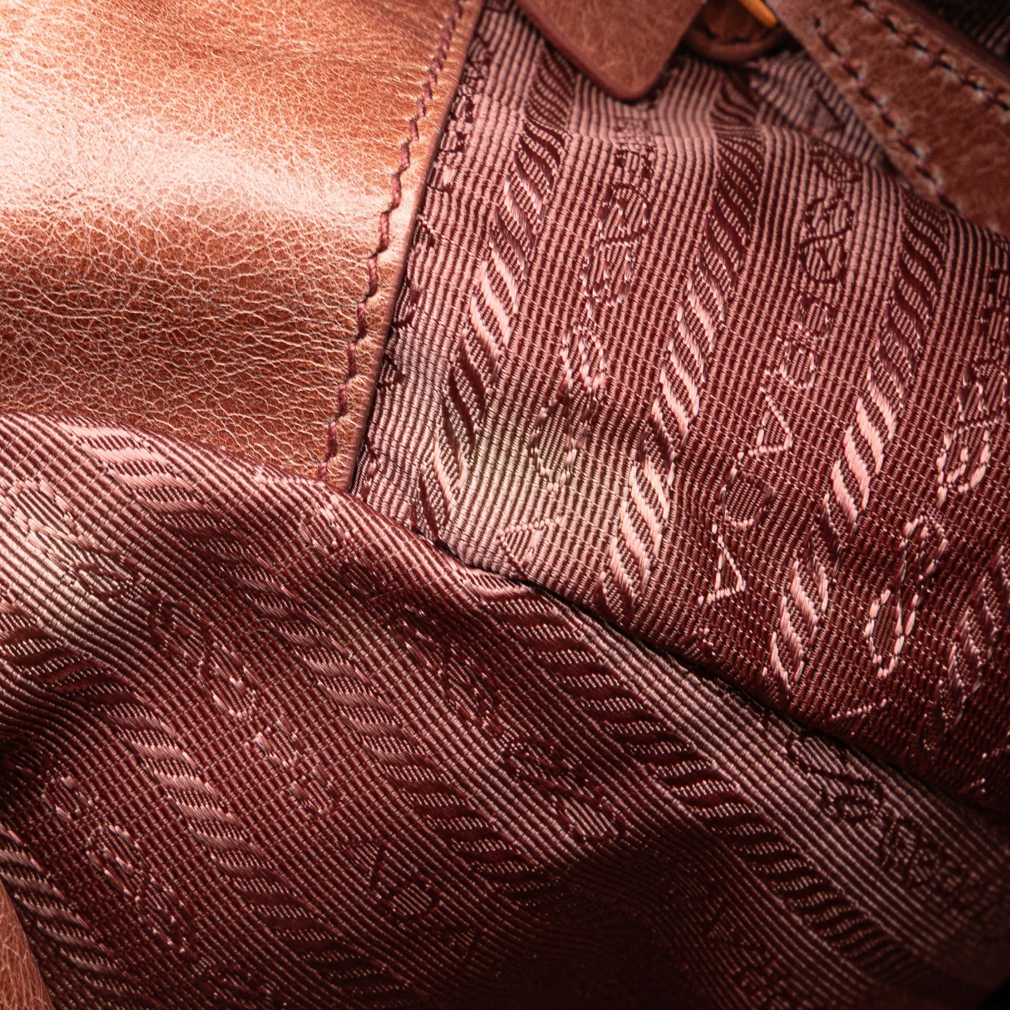Vitello Shine Satchel