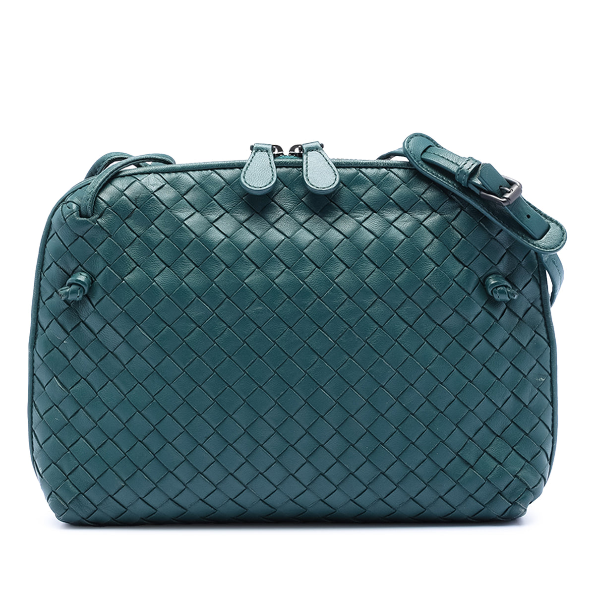 Nappa Intrecciato Nodini Crossbody