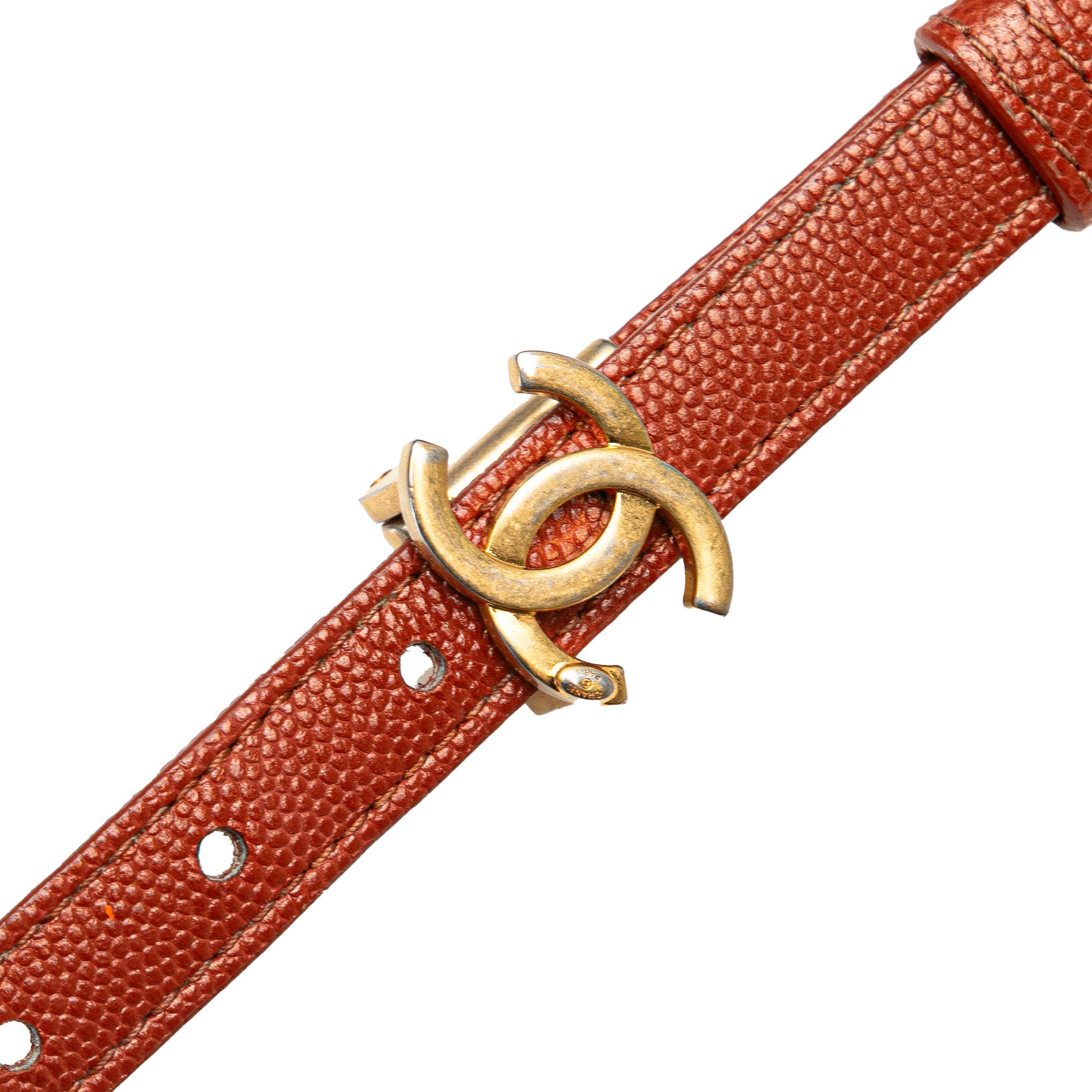 Mini CC Quilted Caviar Messenger Single Flap