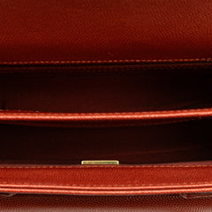 Mini CC Quilted Caviar Messenger Single Flap