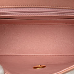 Mini Square Classic Lambskin Single Flap