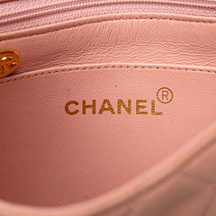 Mini Square Classic Lambskin Single Flap