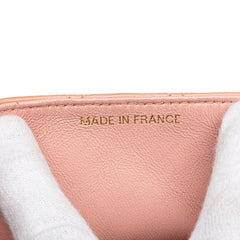 Mini Square Classic Lambskin Single Flap