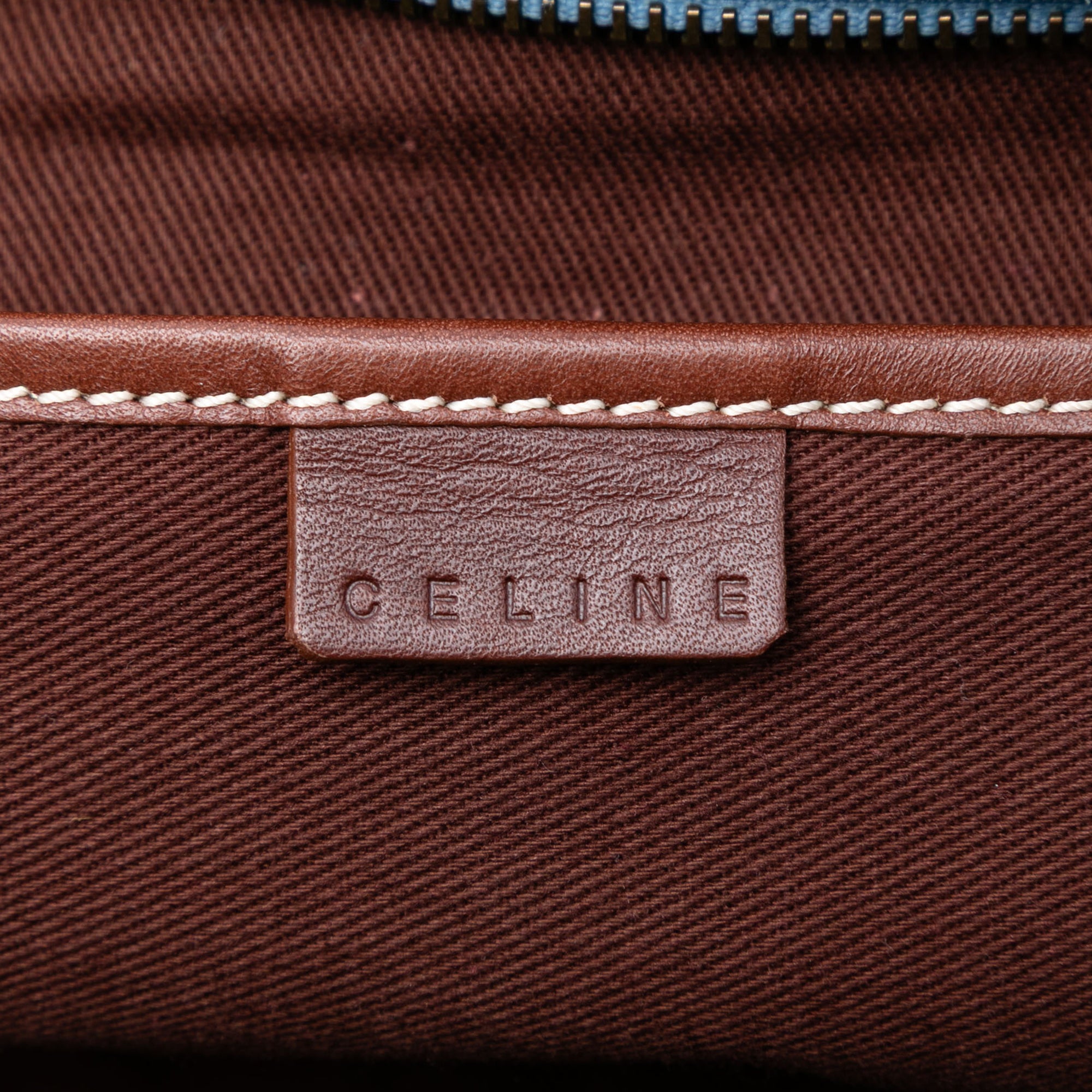 C Macadam Suede Shoulder Bag