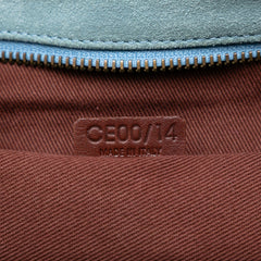 C Macadam Suede Shoulder Bag