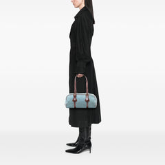 C Macadam Suede Shoulder Bag