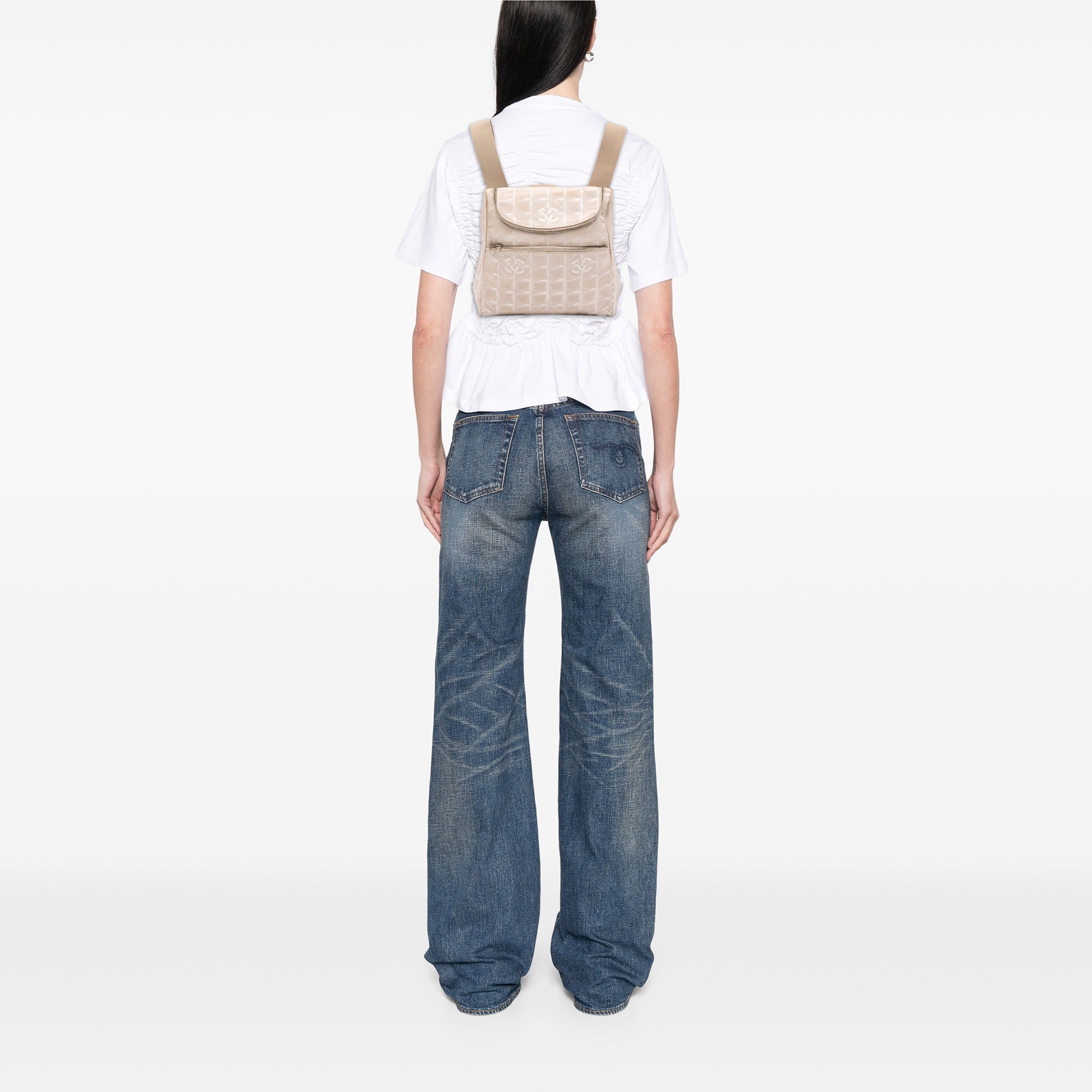 New Travel Line Nylon Backpack