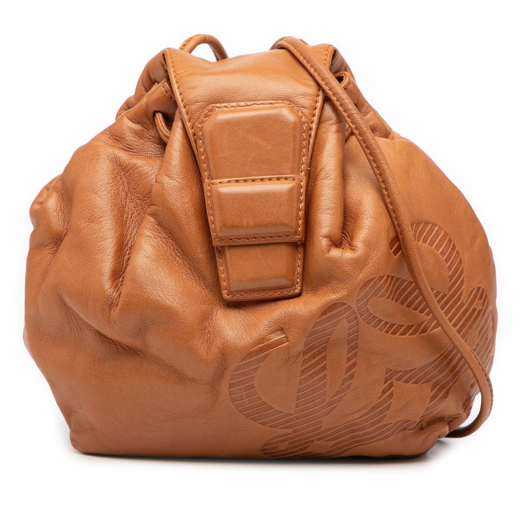 Mini Anagram Leather Crossbody