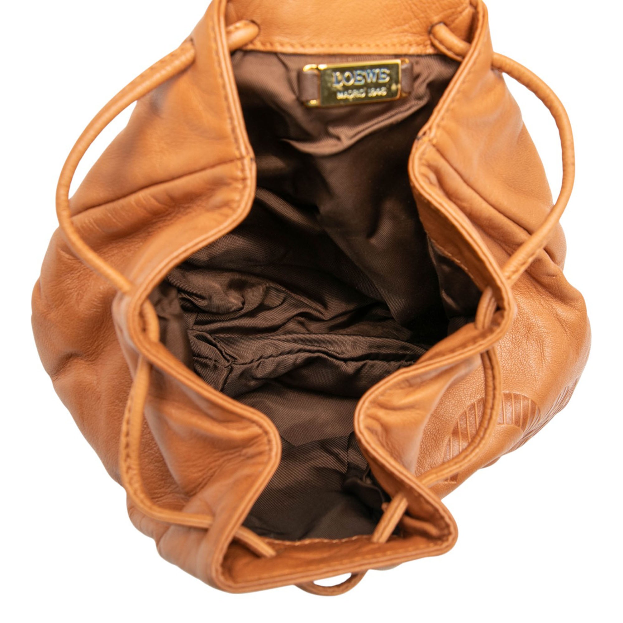 Mini Anagram Leather Crossbody