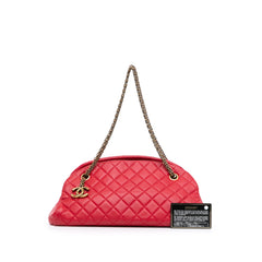 Medium Lambskin Just Mademoiselle Shoulder Bag