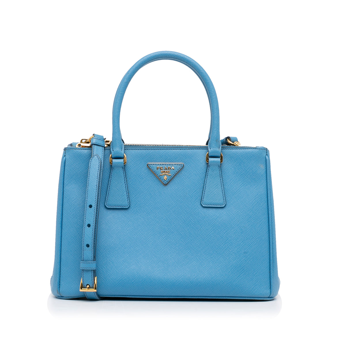 Medium Saffiano Lux Galleria Double Zip Tote_0