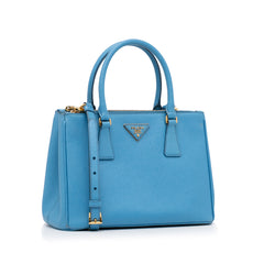 Medium Saffiano Lux Galleria Double Zip Tote_1