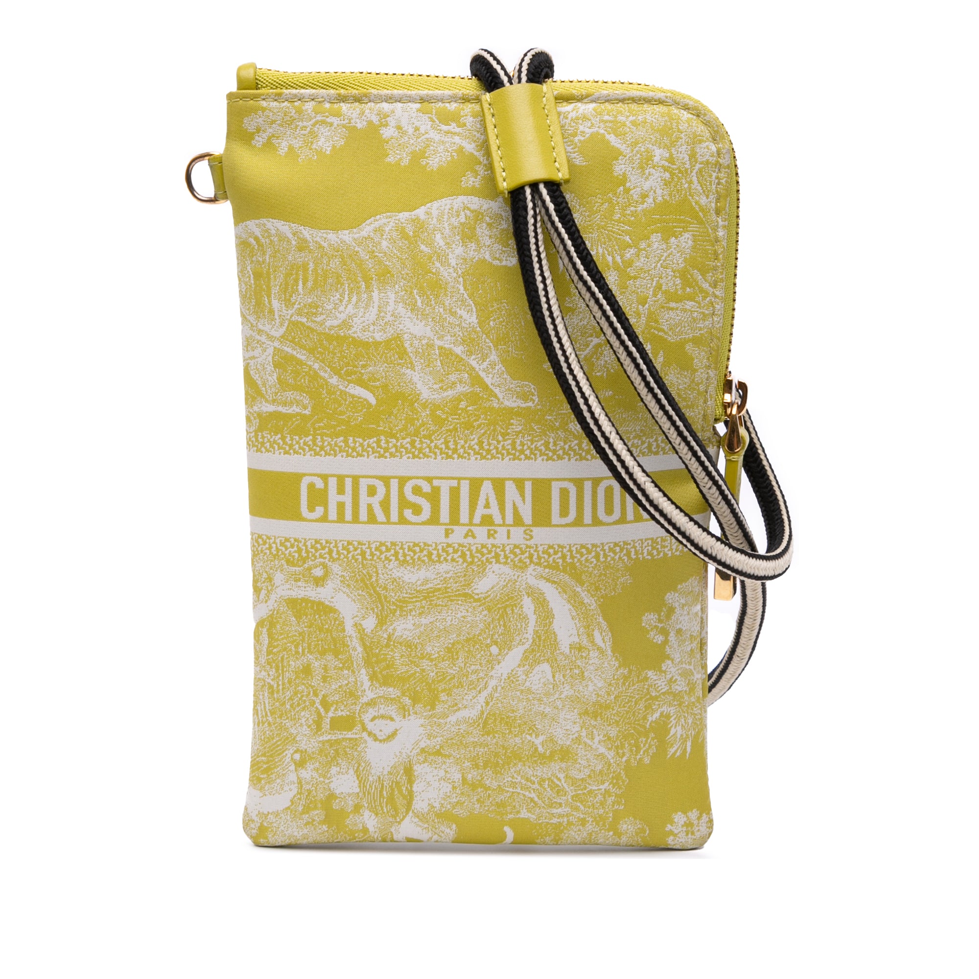 Technical Fabric Embroidered Toile De Jouy DiorTravel Multifunction Pouch