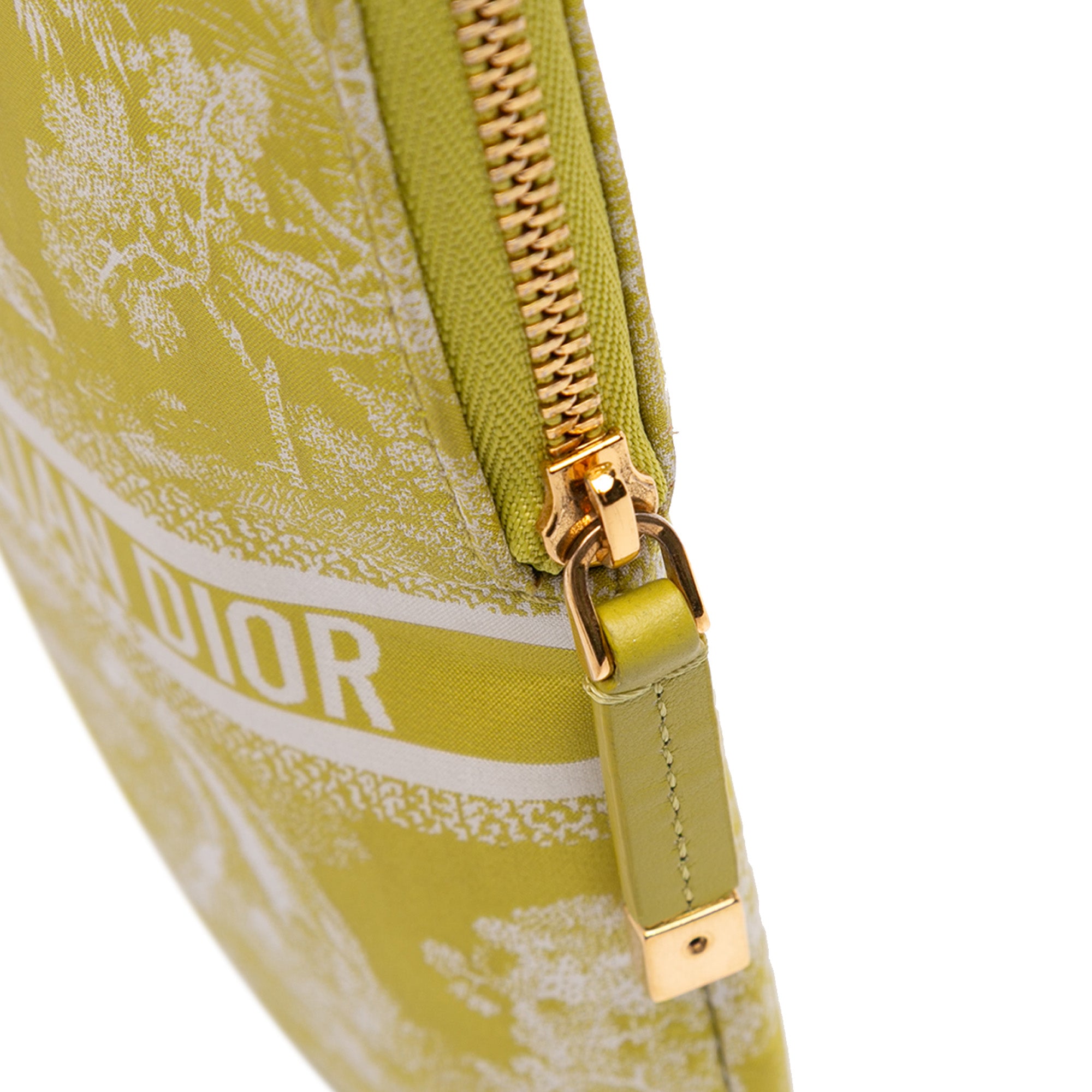 Technical Fabric Embroidered Toile De Jouy DiorTravel Multifunction Pouch