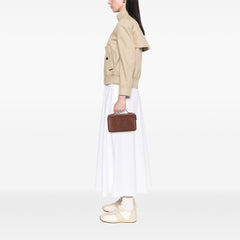 Pebbled Calfskin Soho Travel Document Case