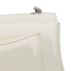 Small Patent Camellia Single Flap